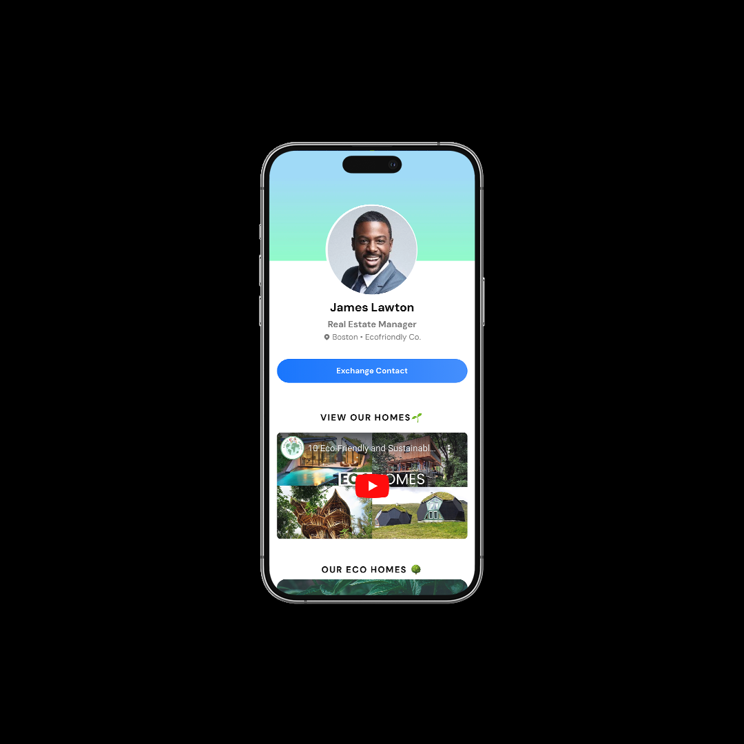 Profile mockups